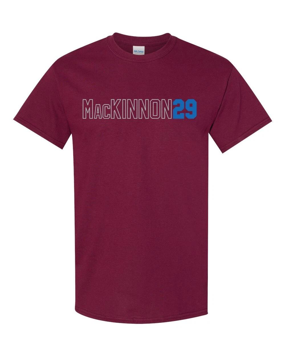 

COLORADO Name And Number Nathan MacKinnon #29 Unisex T-Shirt S-XL FREE S&H! S