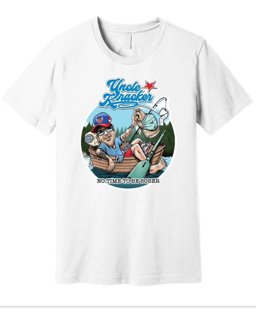 No Time To Be Sober Uncle Kracker T-Shirt Classic White  SE118 Unisex T-Shirt S