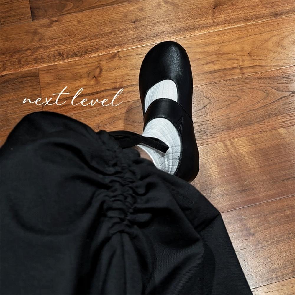 Soft Leather Version~ Thick-soled Bag Head and Half Slippers, Simple Retro Boken Slippers, One Pedal, Casual Cool Slippers for Women