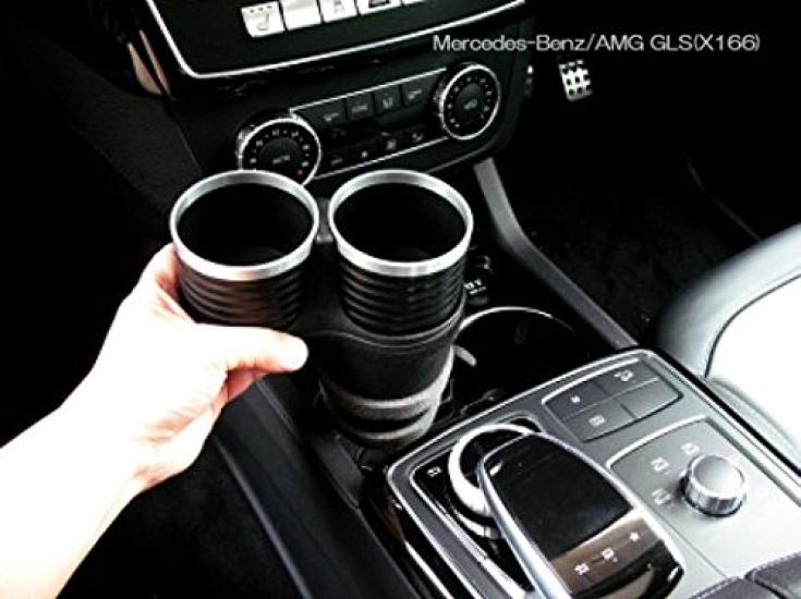 ALCABO Series Cup Holder for Multi-Pocket "Black/Ring (Part Number AL-M315BS)" BMW/Mercedes-Benz AL-M315BS