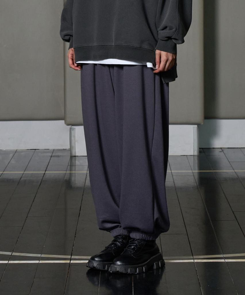 Peideomeonteu [Select Summer, All-Season, Or Brushed Fabric] Balloon Wide Jogger Pants (Type B)