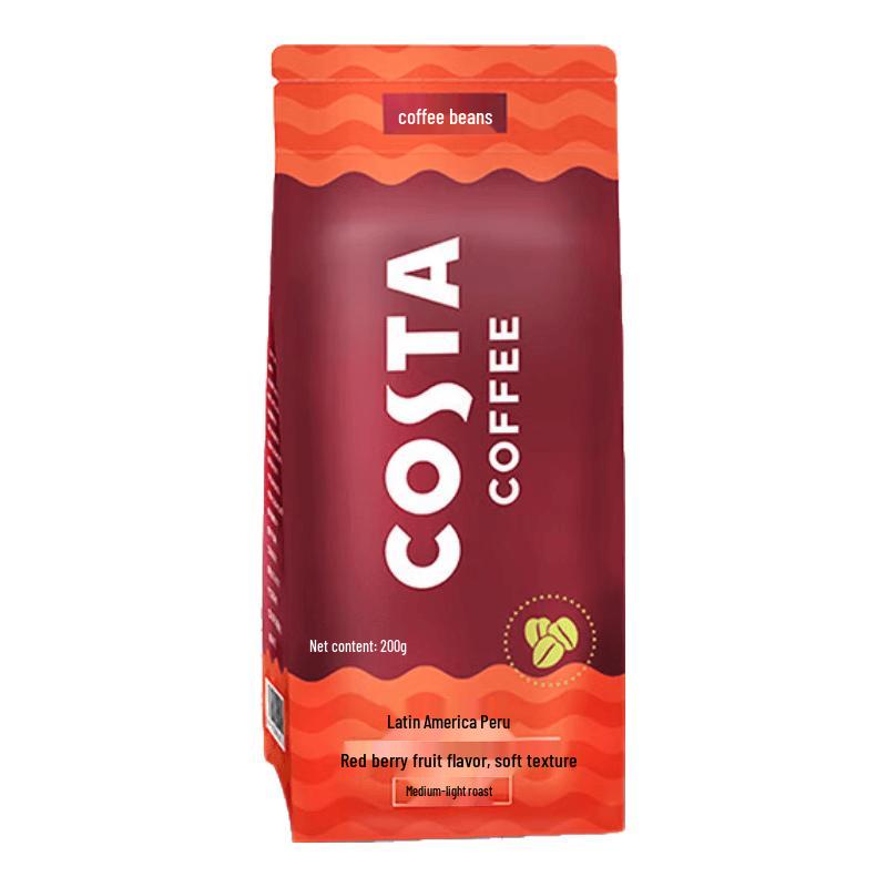 COSTA Peru Single Origin 100% Arabica Coffee Beans 200g