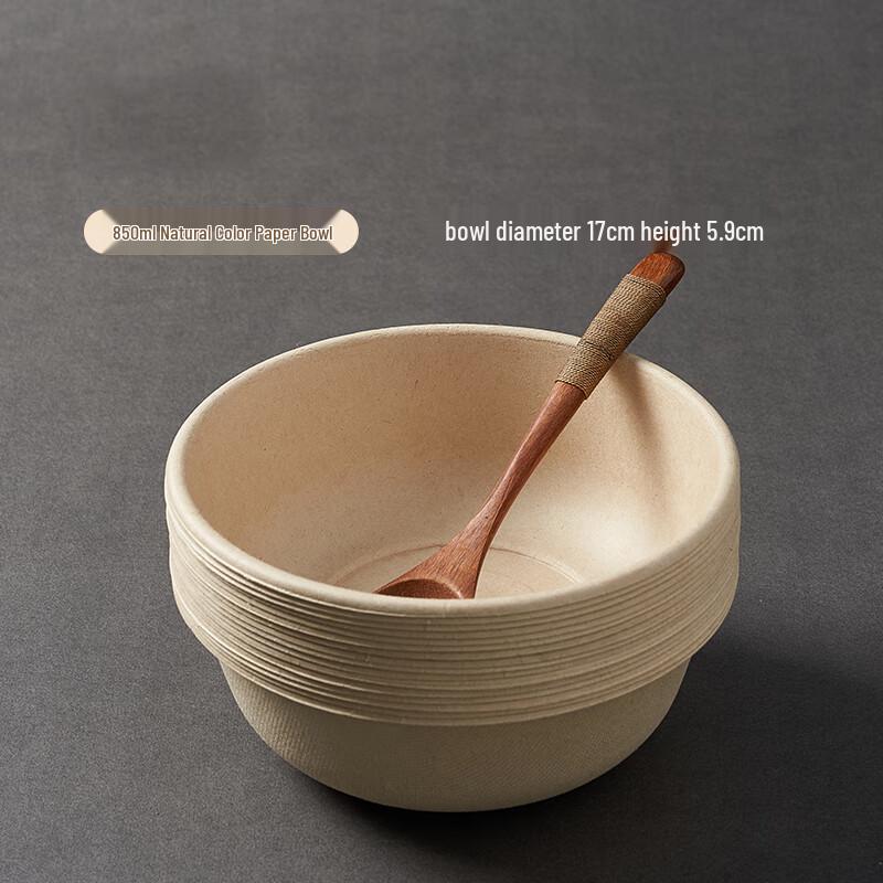 CIBO Disposable Paper Bowl Set