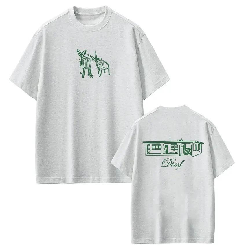 Vêtements Unisexe Femmes Rapper Bad Bunny Debi Tirar Mas Fotos DTMF T-shirts Mode Vintage Hip Hop T-shirts en Coton Hauts Streetwear