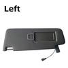 For VW Golf 7 7.5 GTI R Sportsvan E Golf Passat B8 Jetta MK7 T Roc 5G0857551AJ 1PC Black Front Interior Sun Visor Make Up Mirror