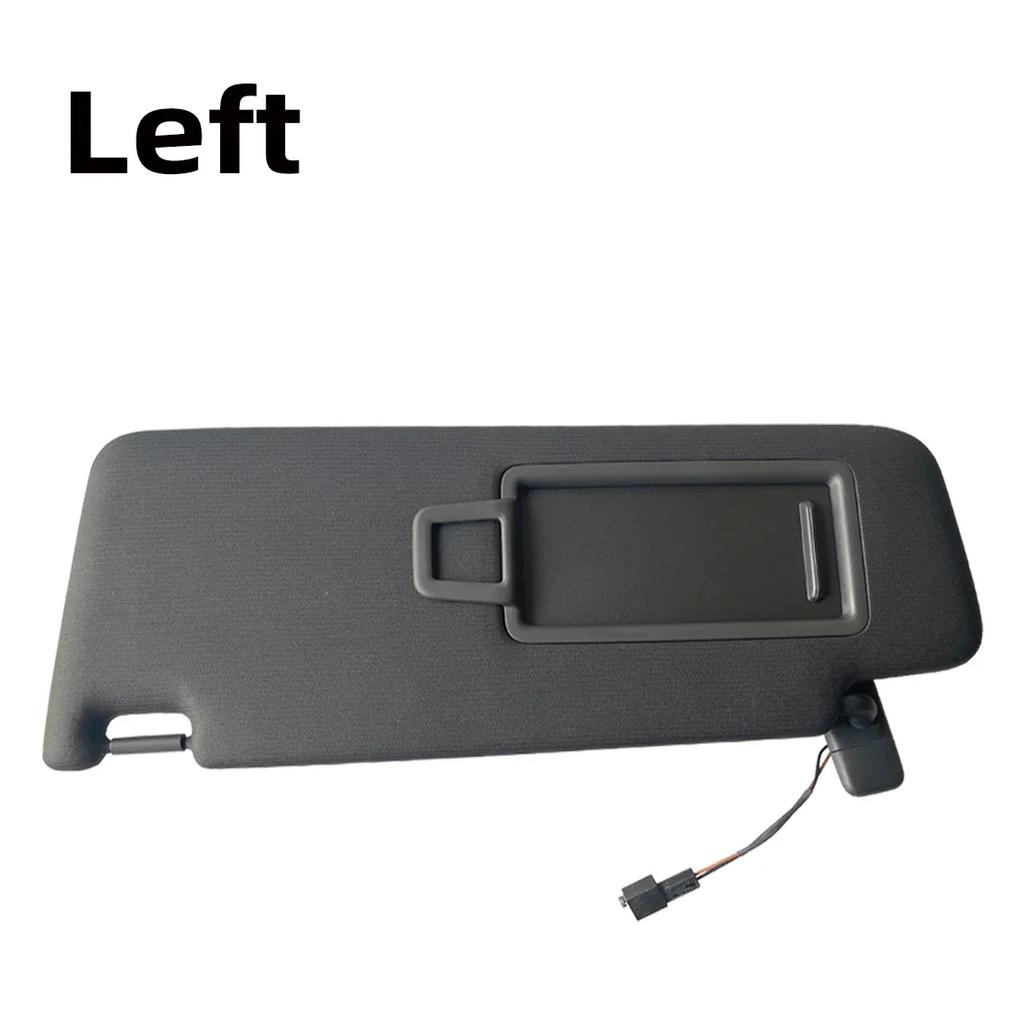 For VW Golf 7 7.5 GTI R Sportsvan E Golf Passat B8 Jetta MK7 T Roc 5G0857551AJ 1PC Black Front Interior Sun Visor Make Up Mirror