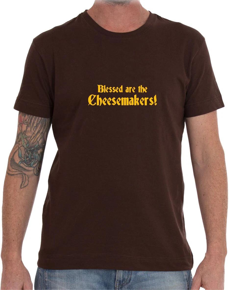 BLESSED ARE THE CHEESEMAKERS - FUNNY PYTHON SLOGAN Mens Womens Kids T-Shirt 3XL