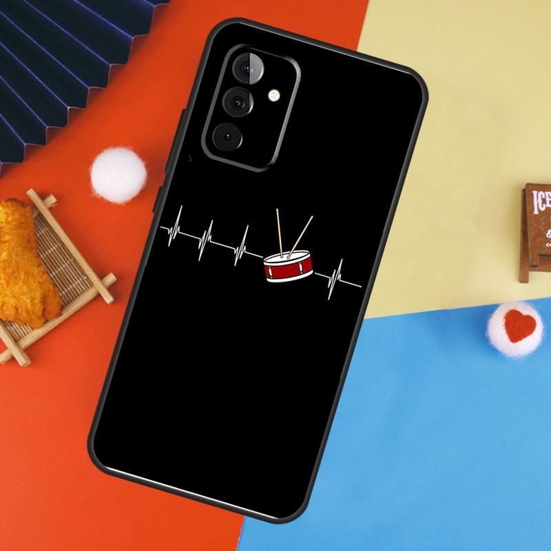 Drum Drummer Music DJ Case For Samsung Galaxy A54 A34 A14 A55 A35 A33 A53 A13 A23 A17 A06 A16 A56 A36 A52 A32 A15
