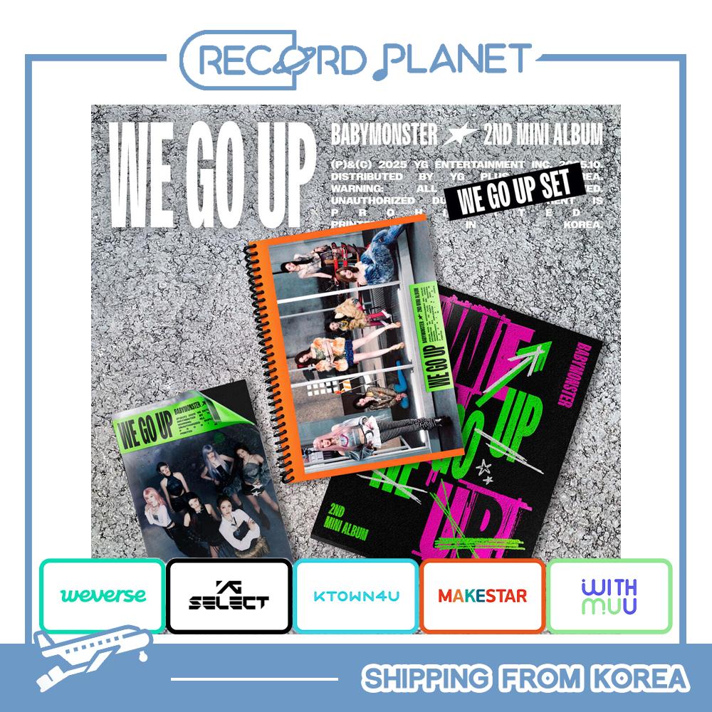 [Předobjednávka] BABYMONSTER 2. MINI ALBUM [WE GO UP] [POB]