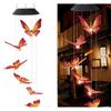 Solar Wind Chime Led Landscape Light With Waterproof Design For Patio And Garden