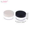 2/3g Powder Empty Box Portable Plastic Box Handheld Empty Pot With Sieve Cosmetic Travel Makeup Jar Sifter Container Refillable