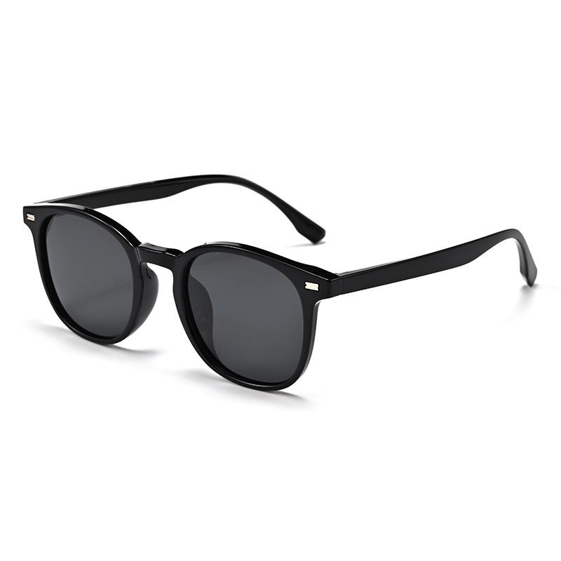 Tr90 Men'S Polarized Sunglasses Uv Protection Driving Glasses Fashion Retro Sunglasses Women'S Tide