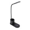 LED Desk Lamp Touch Control Flexible Arm Small Table Light with Wireless   Pen Holder for Dorm Bedroom