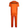 Unisex Orange Prisoner Role Play Costume Set Perfect For Halloween And Performance Events