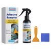 Adhesive Remover Spray 120ml Removes Glue Stickers Residue Multi Surface Use Quick Acting Formula with Scraper and Cleaning Cloth Included