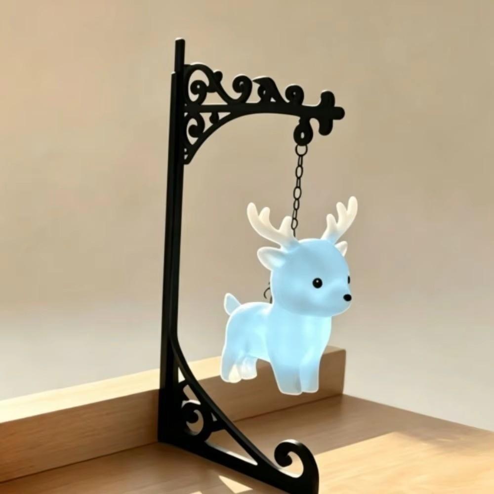 Warm LED Library Lantern Magical Animal Bookshelf Lights for Home Room Decor