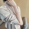 Koreanischer Stil Herz-Charms-Armband mit Zirkon-Verzierung für stilvolle Frauen
