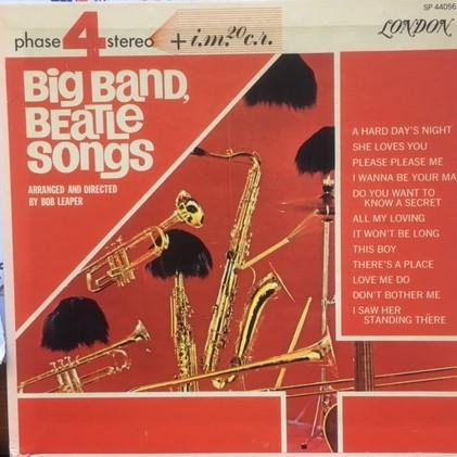 

7inch Record BOB LEAPER - Big Band, Beatle Songs SBG25 LONDON RECORDS 1965 US Jazz Used