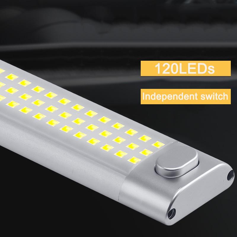 12W LED Dome Light 12V/24V for RV, Truck, Van - Bright Cabin Reading Lamp with Switch High Brightness, Low Heat, Easy Install
