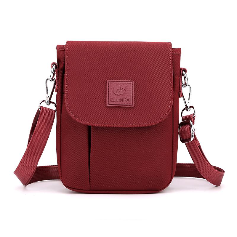 Moda pequena crossbody sacos para mulheres mini bolsa de ombro de náilon saco do mensageiro para meninas senhora fanny pack
