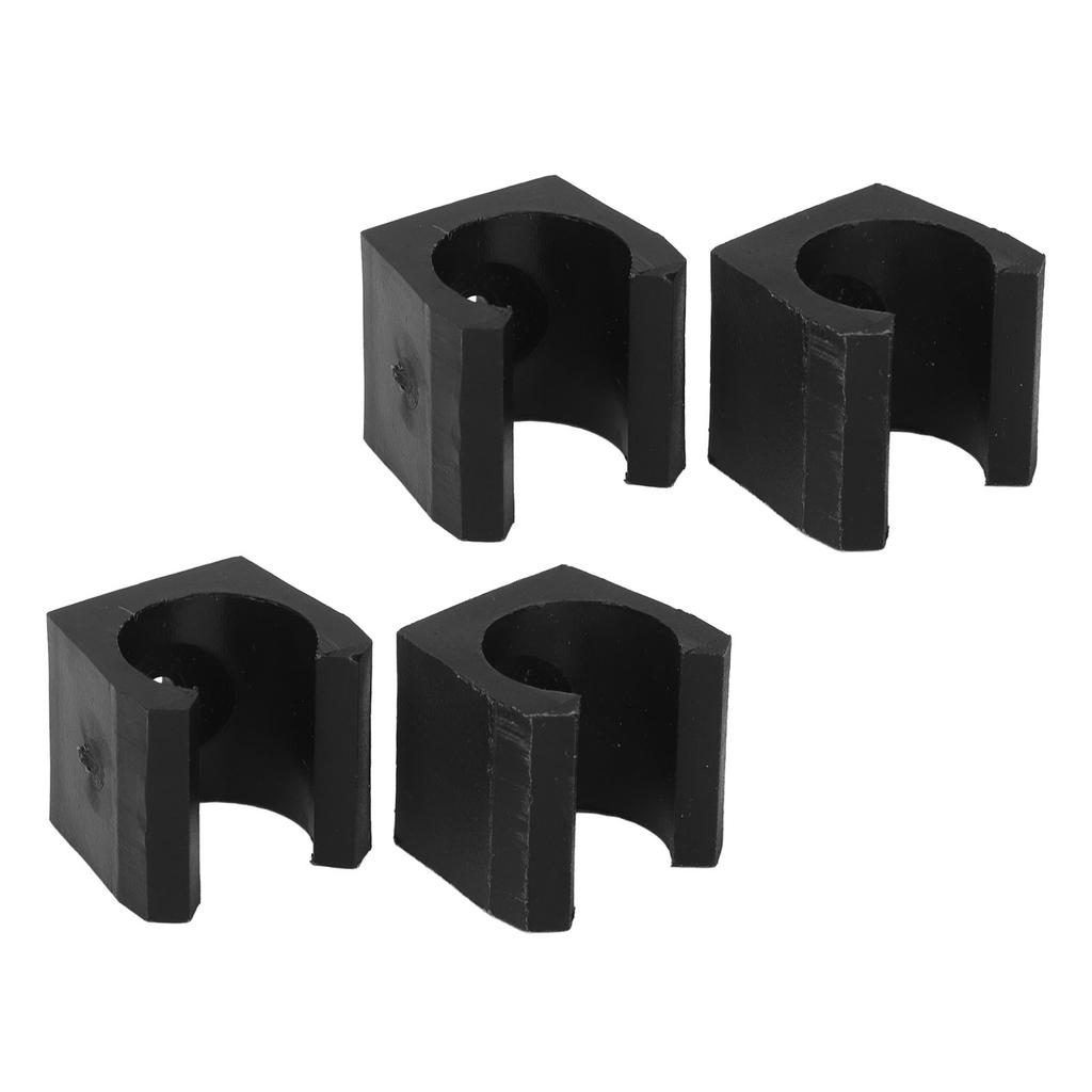 20pcs Pool Stick Clips Durable Pool Cue Rack Light Weight Black Billiards Cue Locating Clip Holder for Home Club