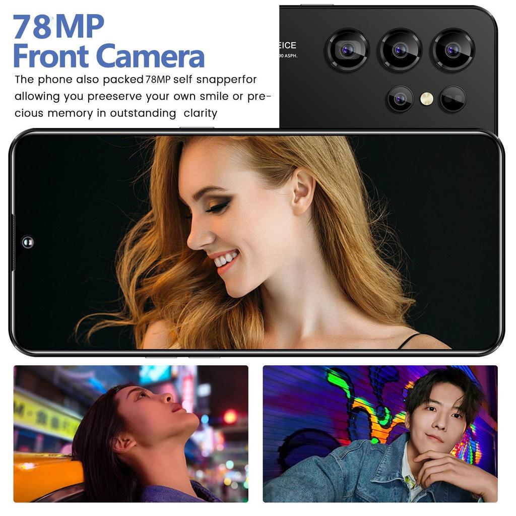 Hot-Selling S24 Ultra Smartphone 6.6\" Large Screen Android