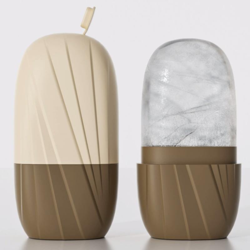 Reusable Ice Roller Ice Cube Silicone Mold Ice Ball Facial Beauty Skin Care Massager