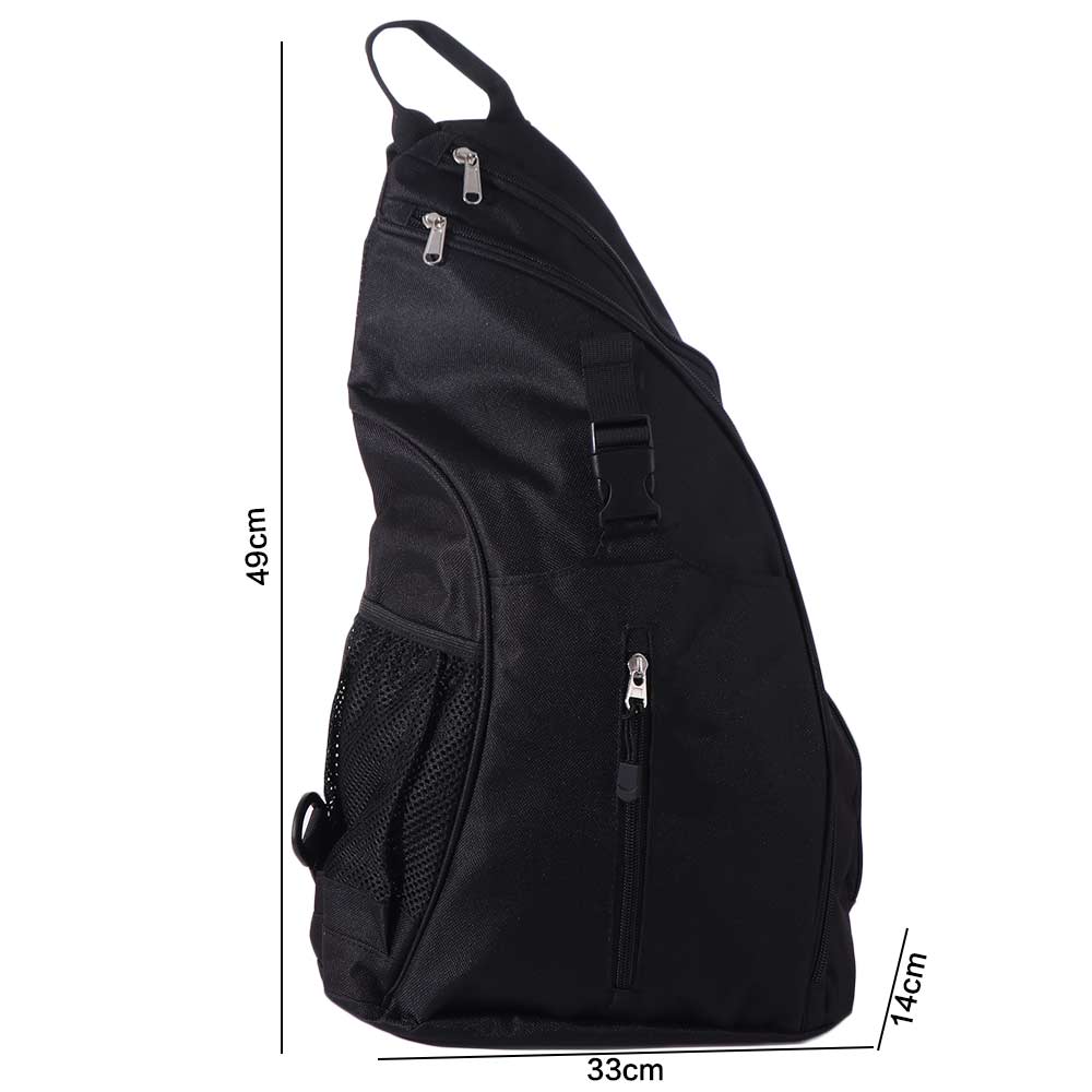 Waterproof Tennis Racket Carrying Bag Zipper Closure Racquet Cover Bag  Home Fitness