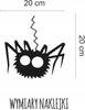 Large Halloween Sticker Spider Stickers Scary Funny for Wall NH_009