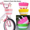 Parts Children's Bike Basket Plastic Kids Scooter Handle Bar Basket  Mountain Bike Accessories