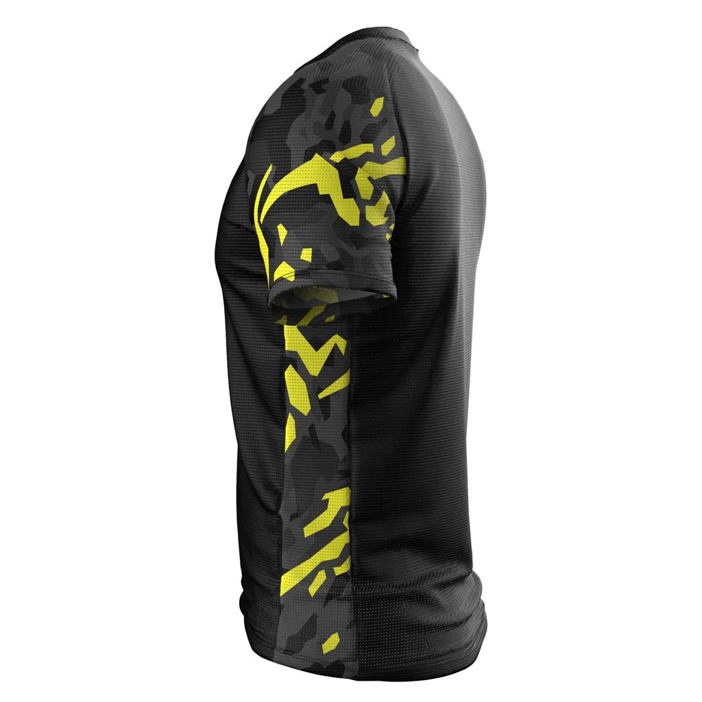 Extreme Hobby Black Panther Technical T-Shirt Black and Yellow XL