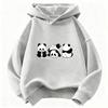 Cute Panda Hoodie Kids Children's Sweatshirt Animal Hoody for Boys Girls Autumn Winter Casual Pullover Hoodies