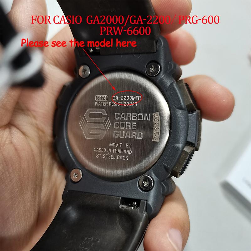 Resin Strap Suitable for Casio GA2200 GA-2200 GA2000 Watch Band PRG600 PRW6600 Wristband