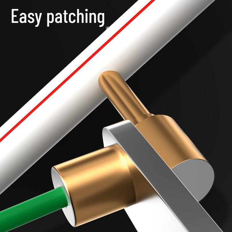 Kit de reparare a scurgerilor conductelor de apă PPR cu baton de adeziv termofuzibil și cap de matriță specializat