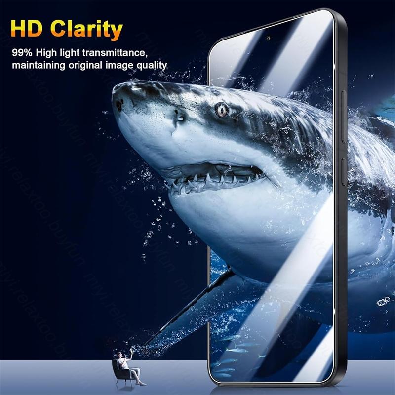 3Pcs Full Cover Tempered Glass For Xiaomi 15 Case Friendly Xiaomi 15 14 Mi 13 5G Xiaomi15 Xiaomi14 Xiaomi13 HD Screen Protector