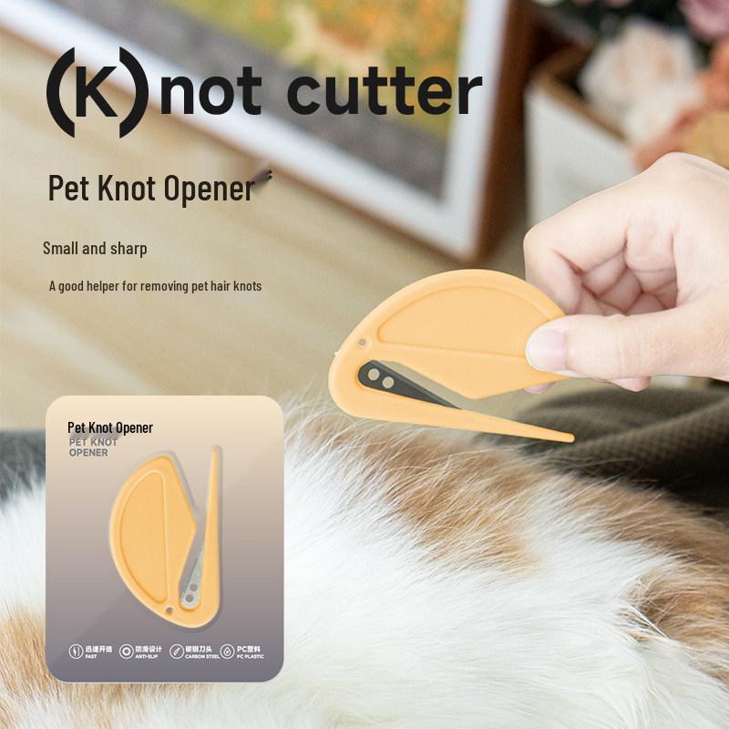 Pet Hair Removal Comb for Dogs & Cats – Detangles & Cleans Loose Hair