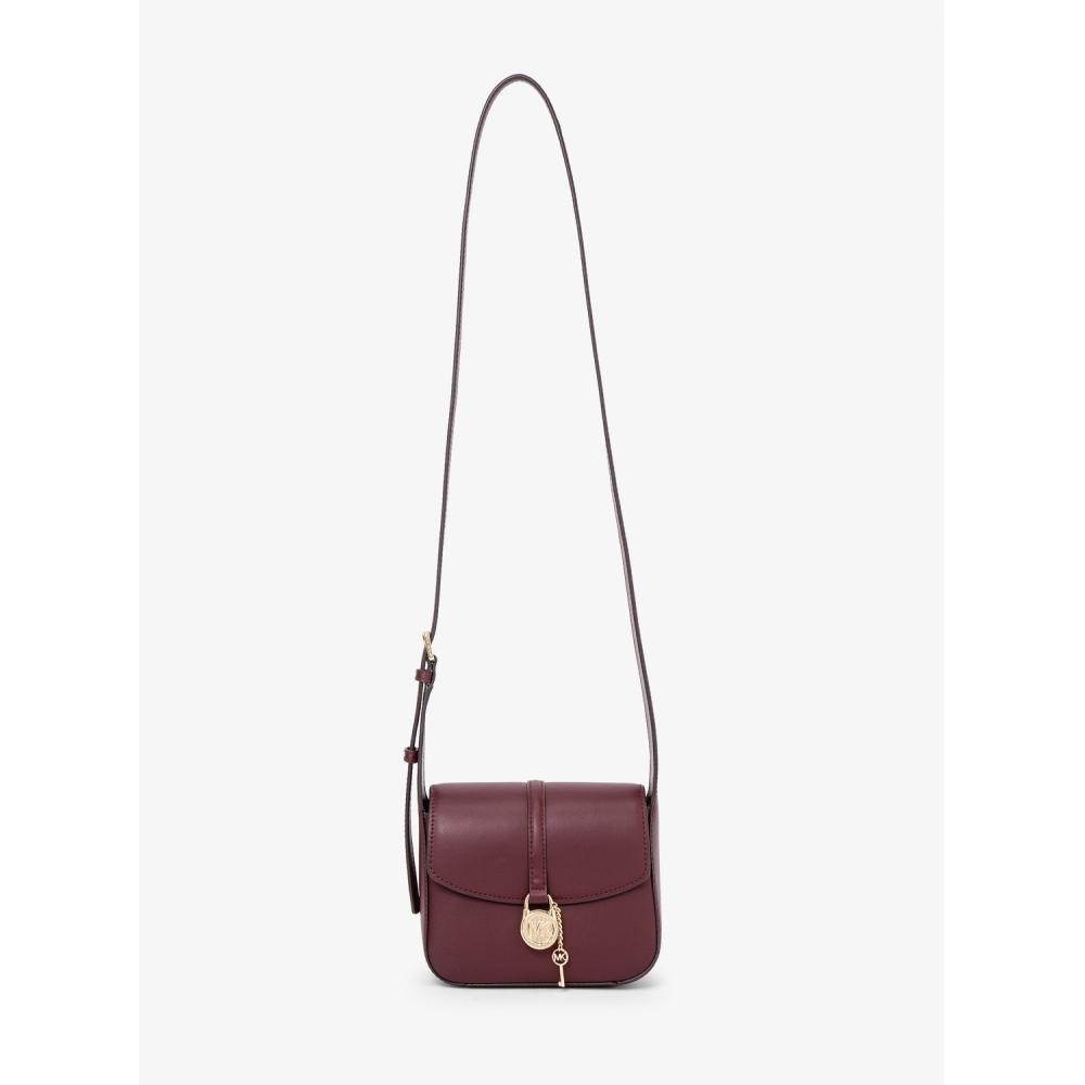 

MICHAEL KORS LYRA FLAP CROSS BODY SMALL 35F4G1YC1L635 OXBLOOD
