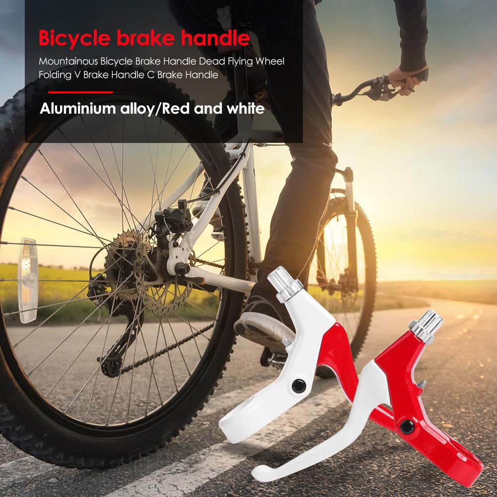 Brake AluminumAlloy V-brake Disc Brakes Lever Mountain Bike Bicycle brake Handle