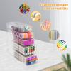 4/5-Layer Acrylic Drawer Storage Box Clear Desk Organizer Stackable Makeup Accessories Cosmetic Desktop Stationery Storage Rack