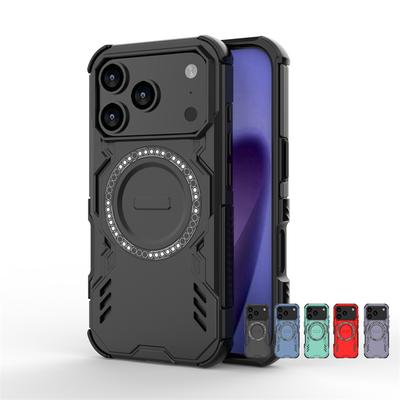 For iPhone 17 Pro Case For iPhone 17 Pro Max 17 Air Anti-knock Magnetic Adsorption Wireless Charge Cover For iPhone 17 Pro Case