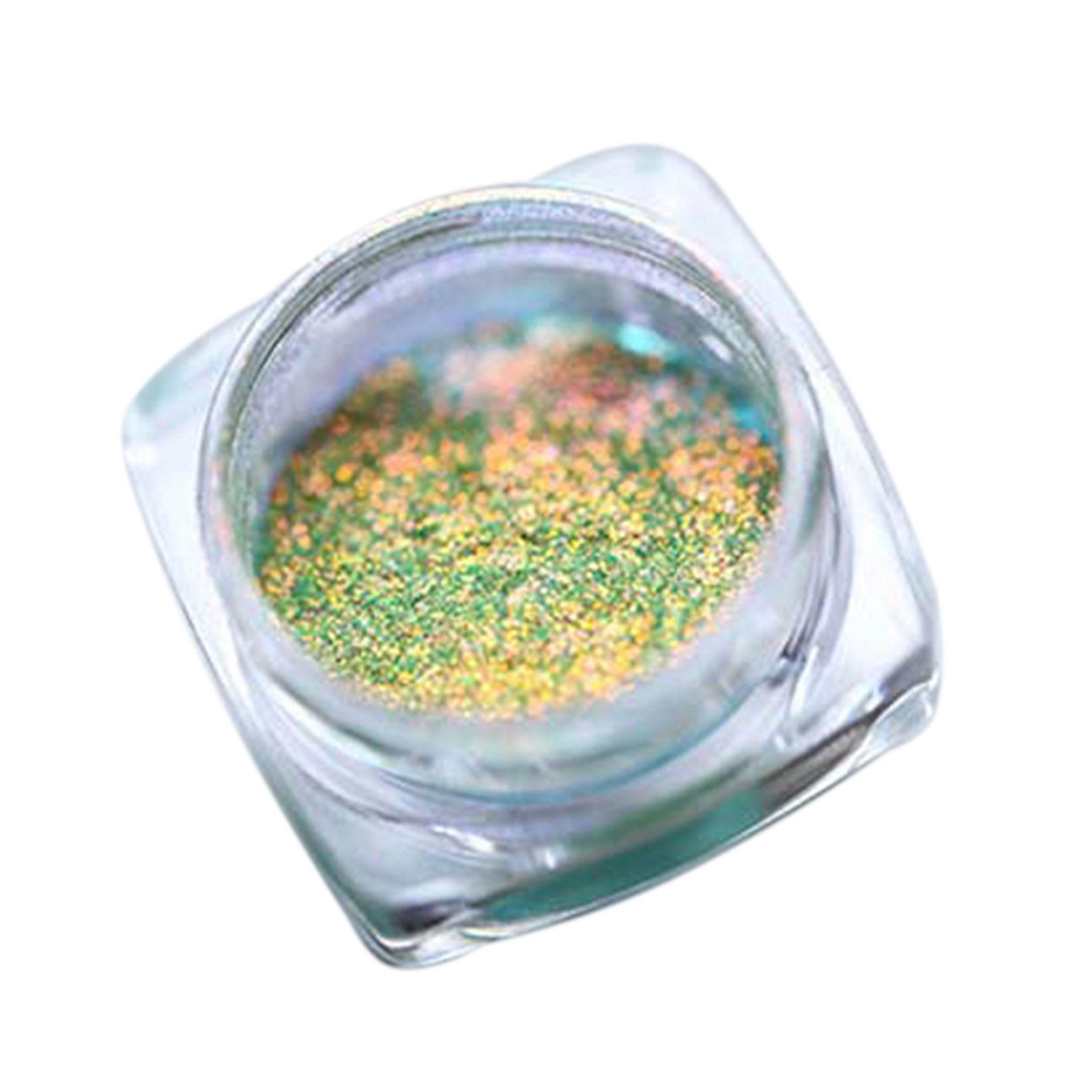 

Пудра для ногтей Chameleon Chrome, пигмент для изменения цвета, блестящая пыль, зеркальный эффект для гель-лака, декор для дизайна ногтей 2