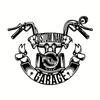 Motorcycle Garage Decor with Custom Name/Text, for Man Cave/Workshop/Rooms Decor, Birthday/Housewarming/Easter Present for Biker