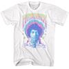Jimi Hendrix Pastel Both Sides Of The Sky Men's T Shirt Psychedelic Rock Music