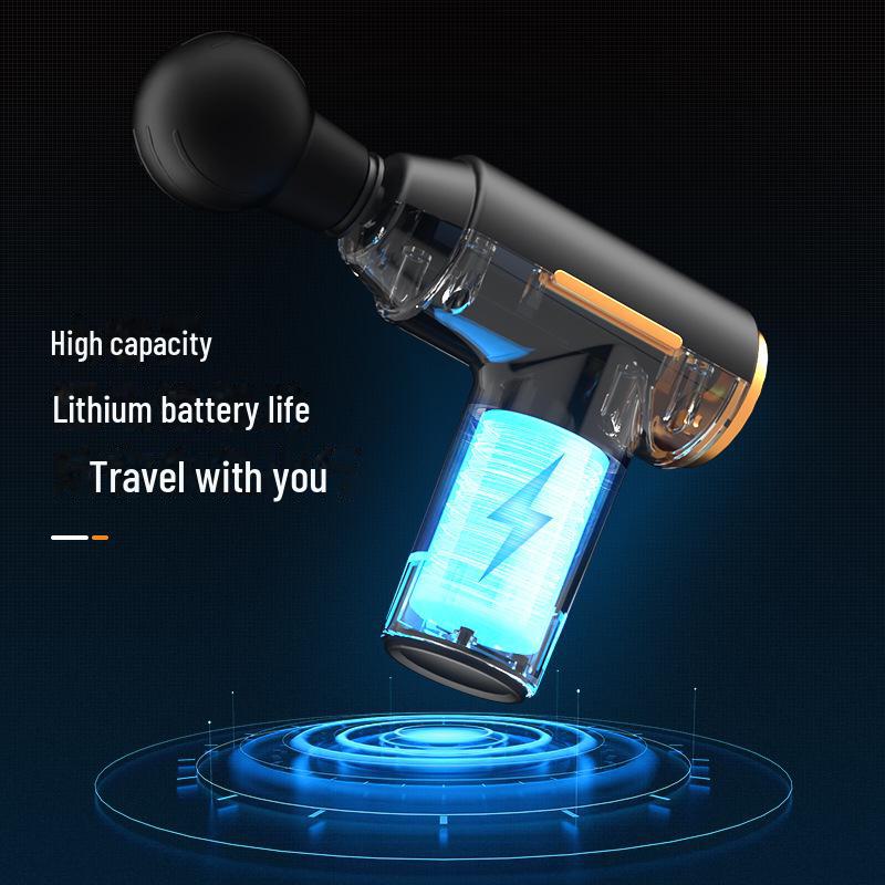 Professional-Grade Multifunctional Electric Cervical & Fascia Massager Gun