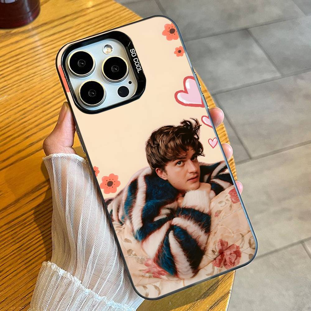

J-Joe Keery Act Steve Phone Case For iPhone 16 17 15 14 12 13 Pro Max Black Color Shockproof Cover iPhone16promax