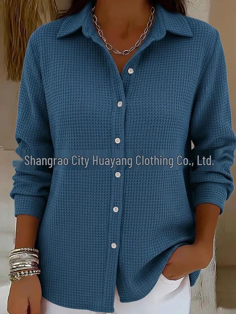 2025 Women's 3D Print Knit Lapel Cardigan - European & American Christmas Top for Autumn/Winter