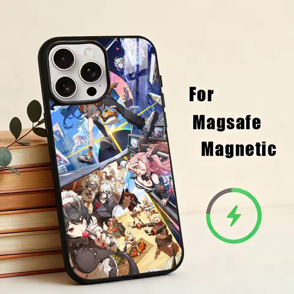 Games of the Zenless Zone Zero Phone Case For iPhone17,16,15,14,13,12,11 Plus,Pro Magnetic For Magsafe Wireless Charging