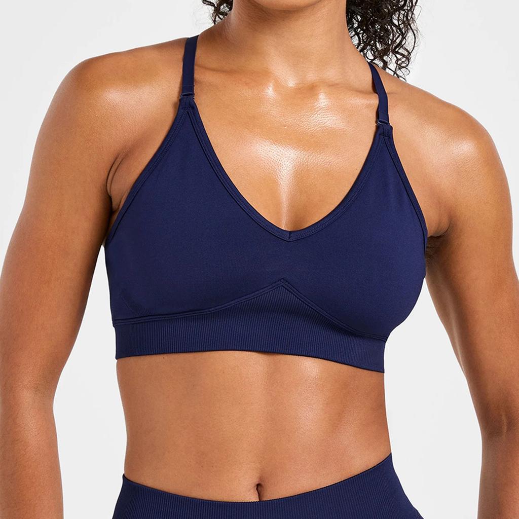 Seamless High Support Quick Dry Yoga Sports Bra For Women