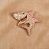 Creative Cute  Shark Brooches For Women Clothing Coat Jewelry Accessories