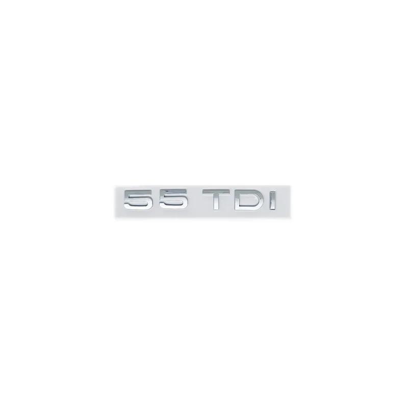 3D ABS Letters 2.0TDI 2.5TDI 3.0TDI 35TDI 40TDI 45TDI 50TDI Emblem for Audi A1 A3 A4 A5 A6 A7 A8 Q2 Q3 Q5 Q7 Car Trunk Sticker